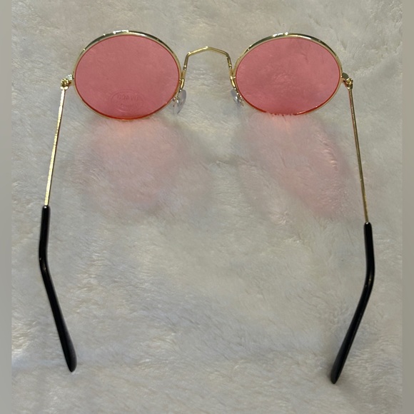 Pink Round Lens Sunglasses - Picture 4 of 11